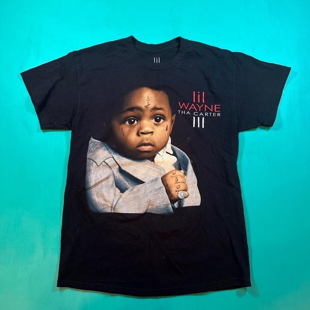 Lil Wayne rap tee Carter 3 lil Wayne hip hop rapper graphic T shirt